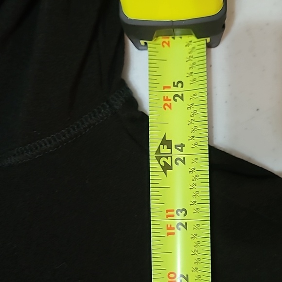 Kori black long-sleeved top with hearts & lightning bolts size Medium - Picture 5 of 6